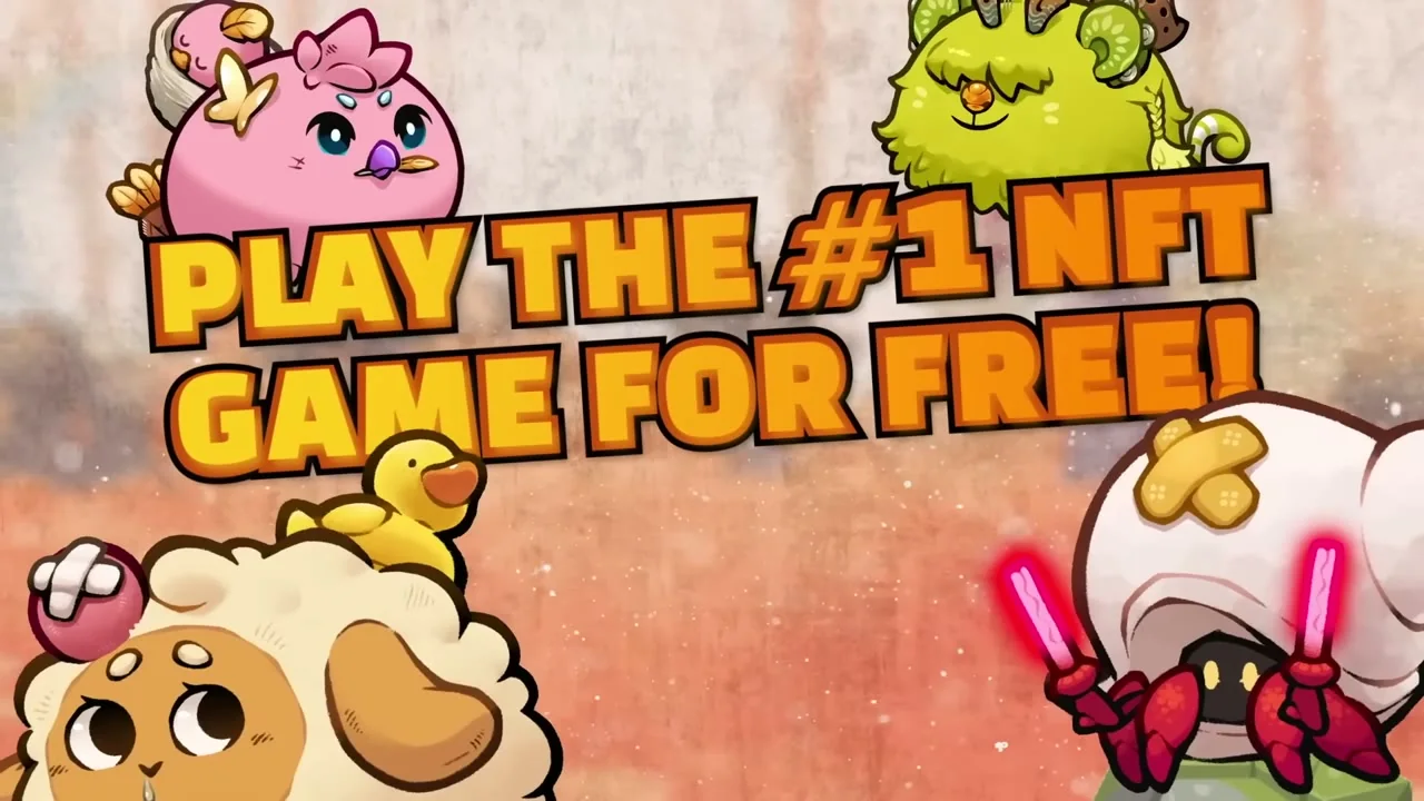 Axie Infinityの公式ゲーム画面1