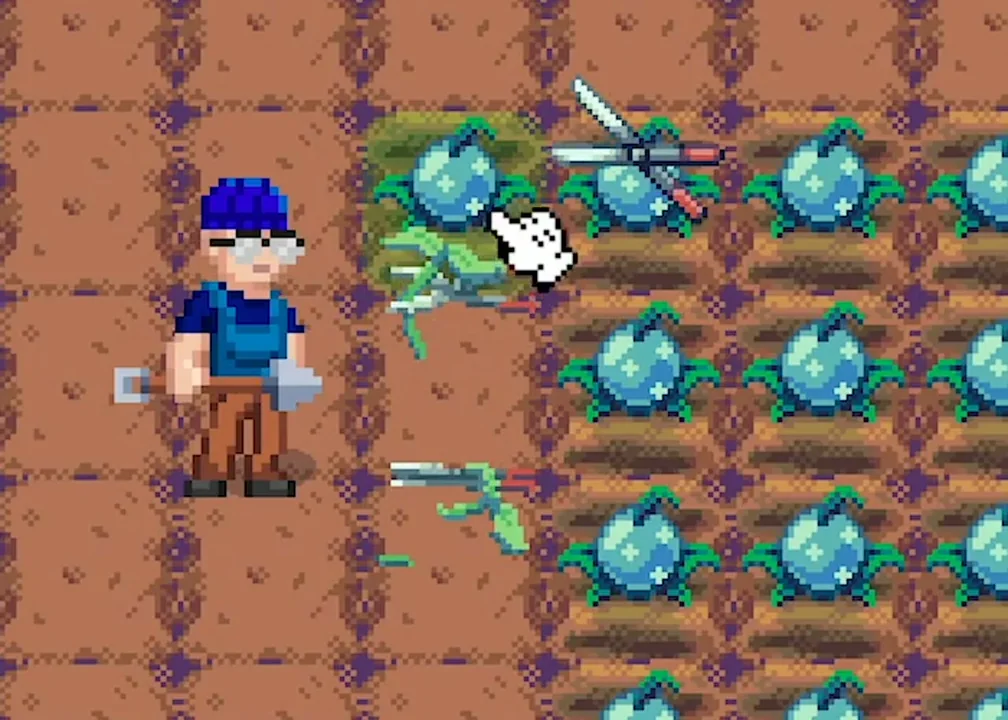 Pixelsの公式ゲーム画面1