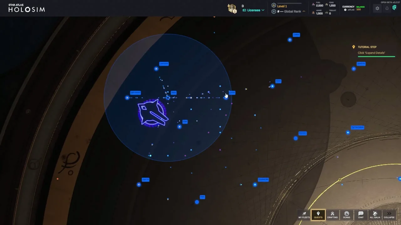 Star Atlas: Holosimの公式ゲーム画面2